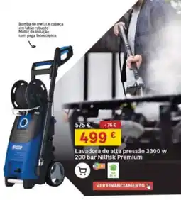 Leroy Merlin Lavadora de alta pressão 3300 w 200 bar Nilfisk Premium promoção
