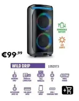 Radio Popular Wild drip promoção