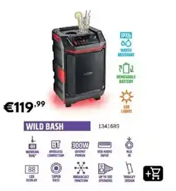 Radio Popular Wild bash promoção