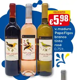 Bolama v. maduro Papa Figos branco tinto rosé promoção