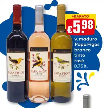 Bolama v. maduro Papa Figos branco tinto rosé promoção