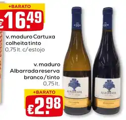 Bolama v. maduro albarrada reserva branco/tinto promoção