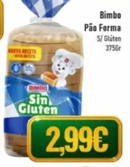 Belita Bimbo Pão Forma S/ Glúten promoção