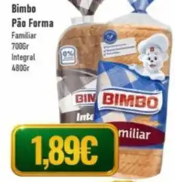 Belita Bimbo pão forma familiar promoção