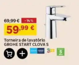 Leroy Merlin Torneira de lavatório grohe start clova s promoção