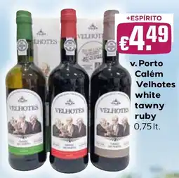 Bolama velhotes white tawny ruby promoção