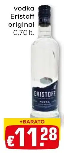 Bolama vodka eristoff original promoção