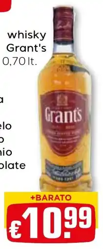 Bolama whisky grant's promoção