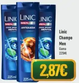 Belita Linic Champo Men promoção