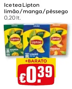 Bolama Ice tea Lipton limão/manga/pêssego promoção