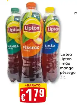 Bolama Ice tea Lipton limão manga pêssego promoção