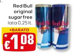 Bolama red bull original sugar free promoção