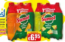 Bolama Sumol laranja promoção
