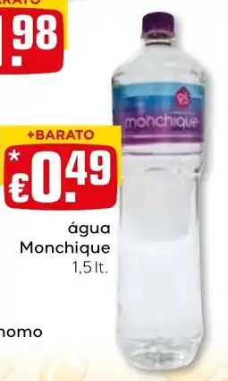 Bolama Água monchique promoção
