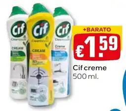 Bolama Cif creme promoção