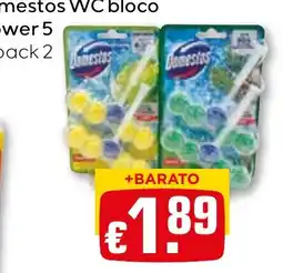 Bolama Domestos WC bloco promoção