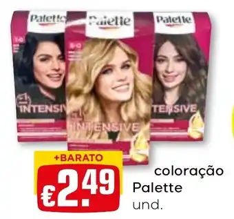 Bolama coloração Palette promoção