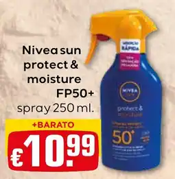 Bolama nivea sun protect & moisture promoção