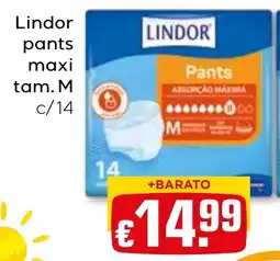 Bolama lindor pants maxi tam. m promoção