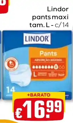 Bolama lindor pants maxi promoção
