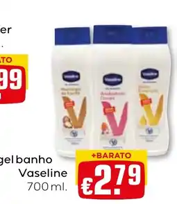 Bolama Vaseline gel banho promoção