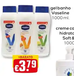 Bolama Vaseline gel banho promoção
