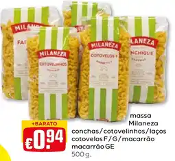 Bolama massa milaneza conchas/cotovelinhos/laços cotovelos F/G/macarrão macarrão GE promoção