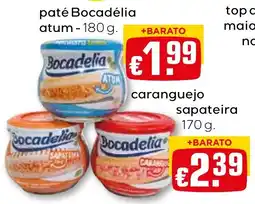 Bolama paté Bocadélia atum promoção
