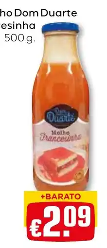 Bolama Molho Francesinha Dom Duarte promoção