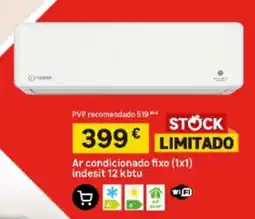 Leroy Merlin Ar condicionado fixo (1x1) indesit 12 kbtu promoção