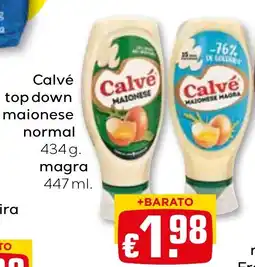 Bolama Calvé maionese normal promoção