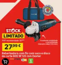 Leroy Merlin rebarbadora com fio dexter promoção