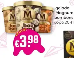 Bolama magnum bombons copo promoção