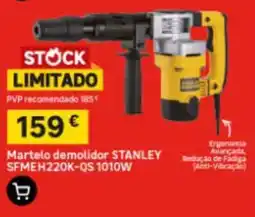 Leroy Merlin Martelo demolidor stanley sfmeh220k-qs 1010w promoção