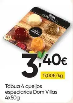 Froiz Tábua 4 queijos especiarias Dom Villas promoção