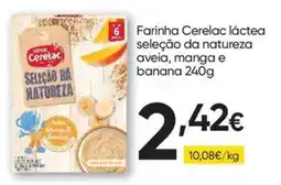 Froiz Farinha Cerelac lactea seleção da natureza aveia manga e banana promoção