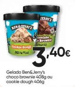 Froiz Gelado Ben&Jerry's choco brownie ou cookie dough promoção