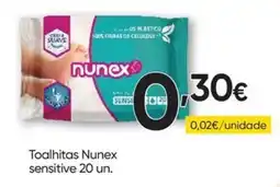 Froiz Toalhitas nunex sensitive promoção