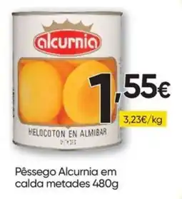 Froiz Pêssego Alcurnia em calda metades promoção