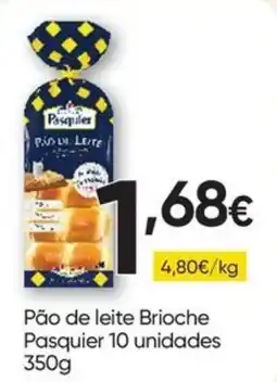 Froiz Pão de leite Brioche Pasquier promoção