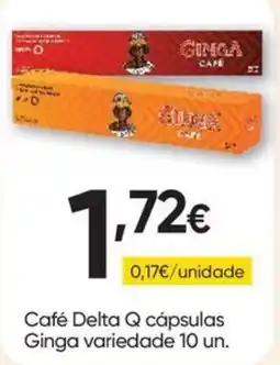 Froiz Café Delta Q cápsulas Ginga variedade promoção