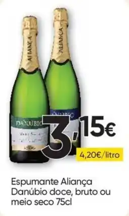 Froiz Espumante Aliança Danúbio doce, bruto ou meio seco promoção