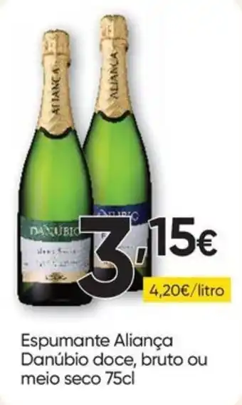 Froiz Espumante Aliança Danúbio doce, bruto ou meio seco promoção