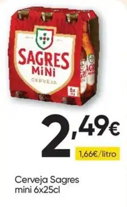 Froiz Cerveja Sagres mini promoção
