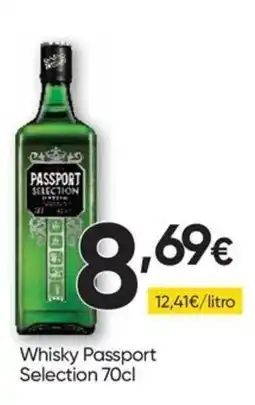 Froiz Whisky Passport Selection promoção