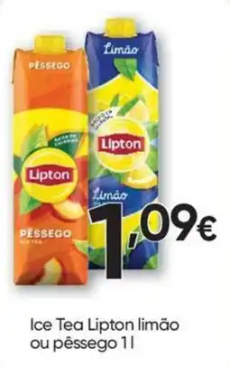 Froiz Ice Tea Lipton limão ou pêssego 1l promoção