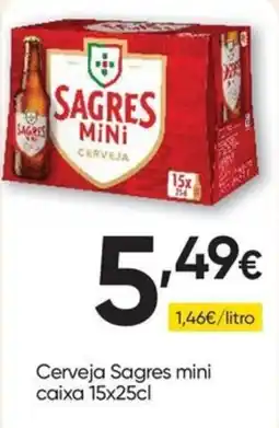 Froiz Cerveja Sagres mini promoção