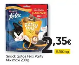 Froiz Snack gatos Félix Party Mix maxi promoção