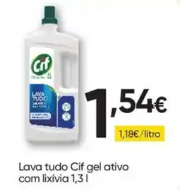 Froiz Lava tudo Cif gel ativo promoção