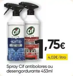 Froiz Spray Cif antibolores ou desengordurante promoção
